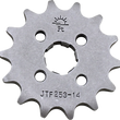 Load image into Gallery viewer, Counter Shaft Sprocket - 14-Tooth JT Sprockets JTF253.14 - Main Product View