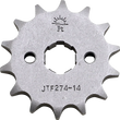 Load image into Gallery viewer, Counter Shaft Sprocket - 14-Tooth JT Sprockets JTF274.14 - Main Product View