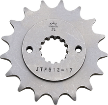 Load image into Gallery viewer, Counter Shaft Sprocket - 17-Tooth JT Sprockets JTF512.17 - Main Product View