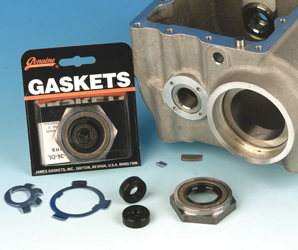 Countershaft Nut with Seal - Big Twin James Gasket JGI-35211-36DL - Side View