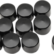 Load image into Gallery viewer, Cover - Bolt - Deep - Hex - Black DragSpecialties 352090 - Side View