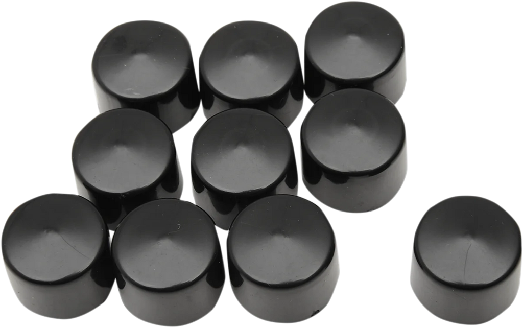 Cover - Bolt - Deep - Hex - Black DragSpecialties 352090 - Side View