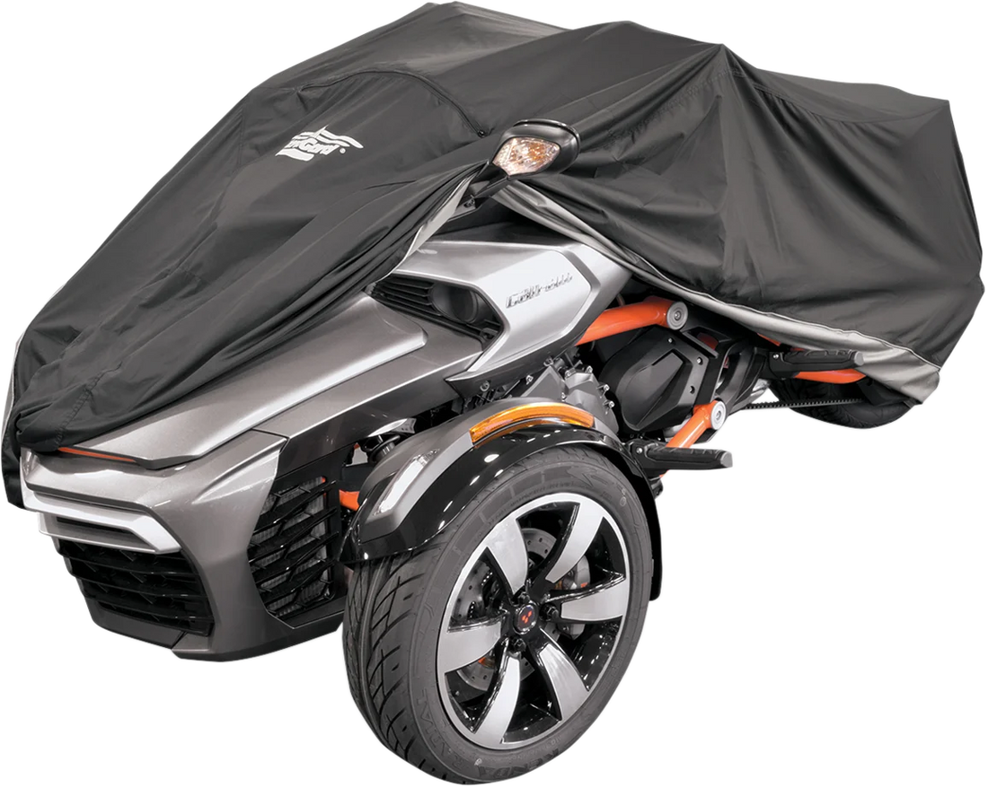 Cover - Can-Am - Black/Charcoal - Side View