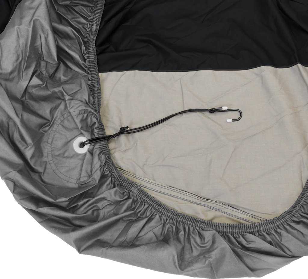 Cover - Can-Am GS/RS/ST - Black/Charcoal - Back View