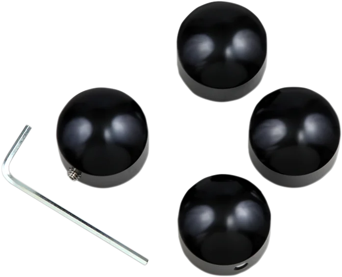 Cover Head Bolt - Black DragSpecialties 04-0901AGB - Main Product View
