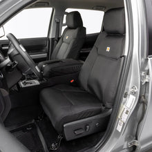 Load image into Gallery viewer, Covercraft 17-22 Ford F250 Carhartt Super Dux PrecisionFit Custom Front Row Seat Covers - Black
