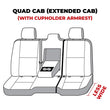 Load image into Gallery viewer, Covercraft Carhartt SeatSaver Custom Second Row Seat Covers - Side View