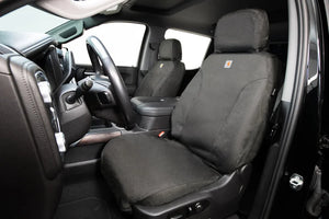 Covercraft Carhartt Super Dux SeatSaver Second Row Custom Seat Cvr-Gravel fits 2019-2026 Ford F-150 / 2022-2025 Ford F-150...