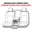 Load image into Gallery viewer, Covercraft Endura Waterproof Polyester SeatSaver Custom Front Row Seat Covers fits 2019-2025 Ram 2500 / 3500 - Side View