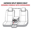 Load image into Gallery viewer, Covercraft Endura Waterproof Polyester SeatSaver Custom Front Row Seat Covers fits 2022-2025 Ram 2500 / 3500 - Side View