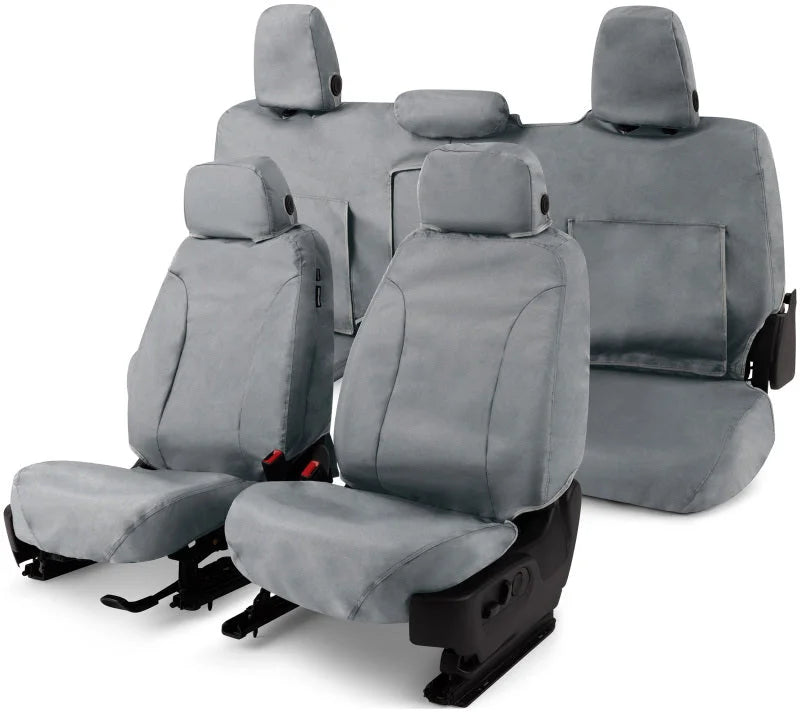 Covercraft Endura Waterproof SeatSaver Front Row Seat Covers - Grey fits 2022-2026 Toyota Corolla Cross L - Main Product View