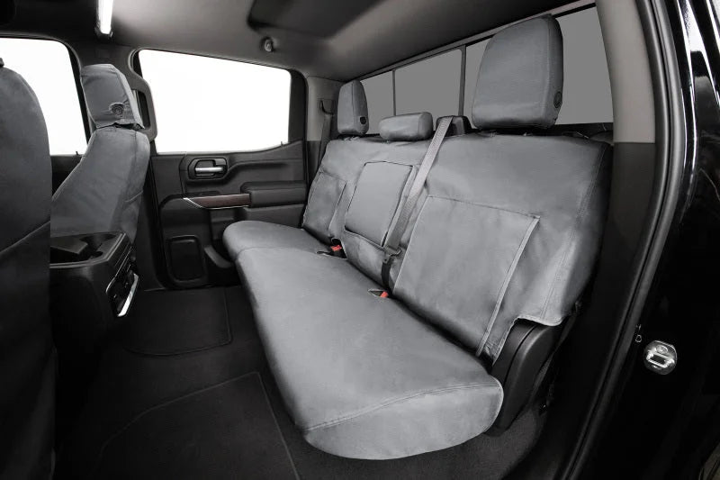 Covercraft Endura Waterproof SeatSaver Front Row Seat Covers - Grey fits 2022-2026 Toyota Corolla Cross L - Detail View