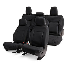 Load image into Gallery viewer, Covercraft Leatherette PrecisionFit Custom Second Row Seat Covers Black fits 2019-2026 Chevrolet Silverado 1500 / 2020-202...
