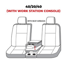 Load image into Gallery viewer, Covercraft Polycotton SeatSaver Custom Front Row Seat Covers - Side View