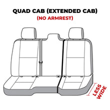 Load image into Gallery viewer, Covercraft Polycotton SeatSaver Custom Second Row Seat Covers - Charcoal fits 2019-2023 Ram 1500 BIG HORN - Detail View