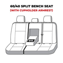 Load image into Gallery viewer, Covercraft Polycotton SeatSaver Custom Second Row Seat Covers - Side View