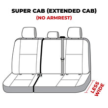 Load image into Gallery viewer, Covercraft Polycotton SeatSaver Custom Second Row Seat Covers - Grey fits 2019-2025 Ford F-150 - Side View