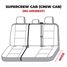 Load image into Gallery viewer, Covercraft Polycotton SeatSaver Custom Second Row Seat Covers - Side View
