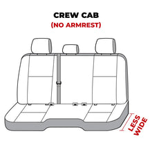 Load image into Gallery viewer, Covercraft Polycotton SeatSaver Custom Second Row Seat Covers Charcoal fits 2011-2018 Ram 1500 / 2014 2015 Ram 1500 LARAMI...
