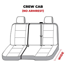 Load image into Gallery viewer, Covercraft Polycotton SeatSaver Custom Second Row Seat Covers Charcoal fits 2014-2018 Chevrolet Silverado 1500 / 2015-2019...