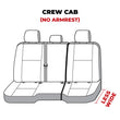Load image into Gallery viewer, Covercraft Polycotton SeatSaver Custom Second Row Seat Covers Grey fits 2011-2018 Ram 1500 / 2014 2015 Ram 1500 LARAMIE / ...