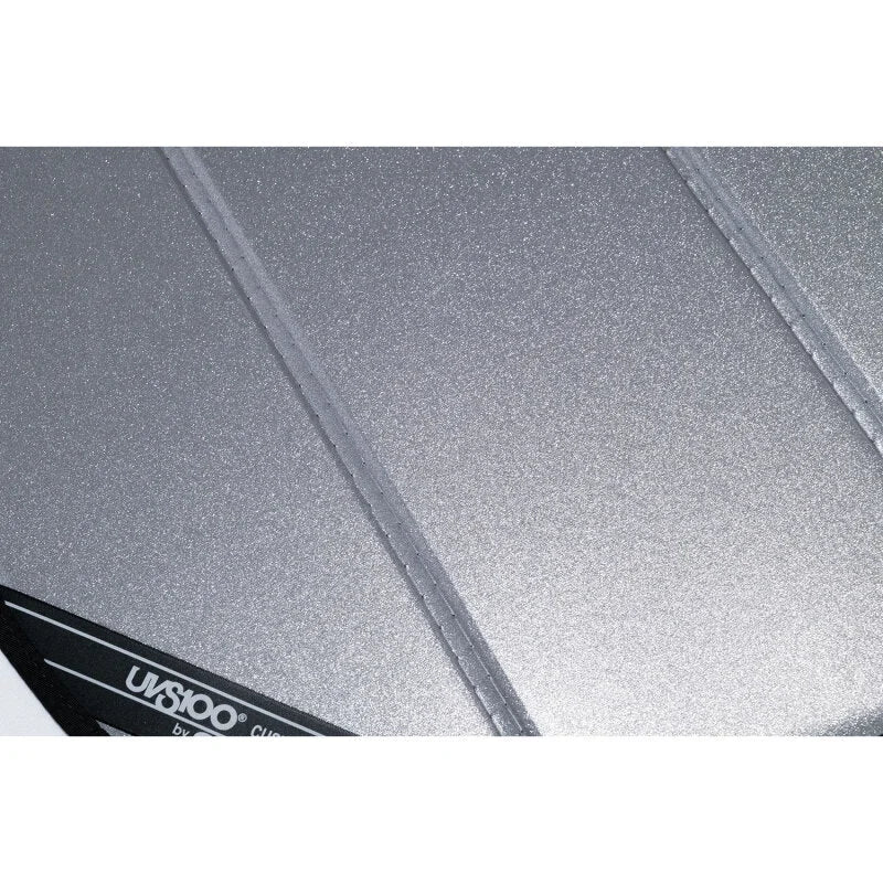 Covercraft UVS100 Premier Series Custom Sunscreen - Galaxy Silver fits 2024-2026 BMW X5 M Competition - Installation View