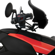 Load image into Gallery viewer, Covert Windshield - Dark Opaque - Ryker Show Chrome - Side View