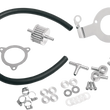 Load image into Gallery viewer, Crankcase Breather with Support Bracket Kit - Dyna/Softail/Touring/Trike DragSpecialties 120185 - Main Product View