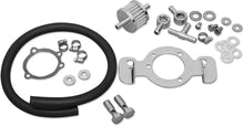 Load image into Gallery viewer, Crankcase Breather with Support Bracket Kit - Sportster DragSpecialties 120179 - Main Product View