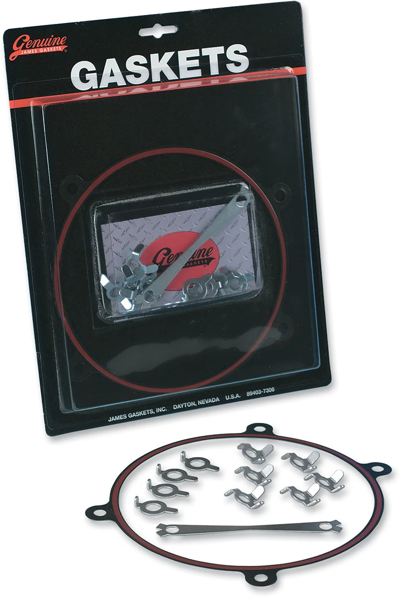 Crankcase Saver Kit - Rubber Coated Metal James Gasket JGI-11125-XM - Side View