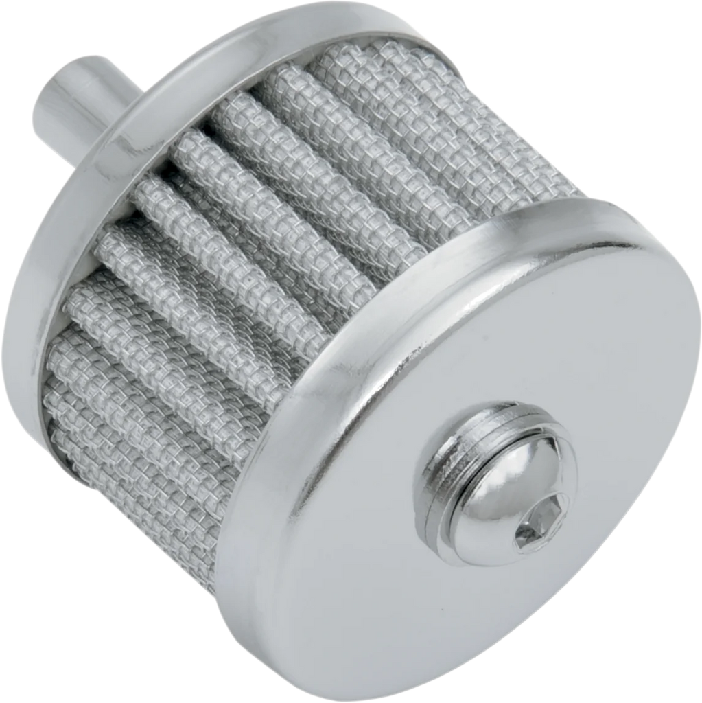 Crankcase Vent Replacement Filter DragSpecialties 35-0312A-BC142 - Side View