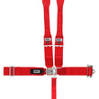 Load image into Gallery viewer, Crow Safety Harness 3 in RH Ratchet Red fits Sprint Car