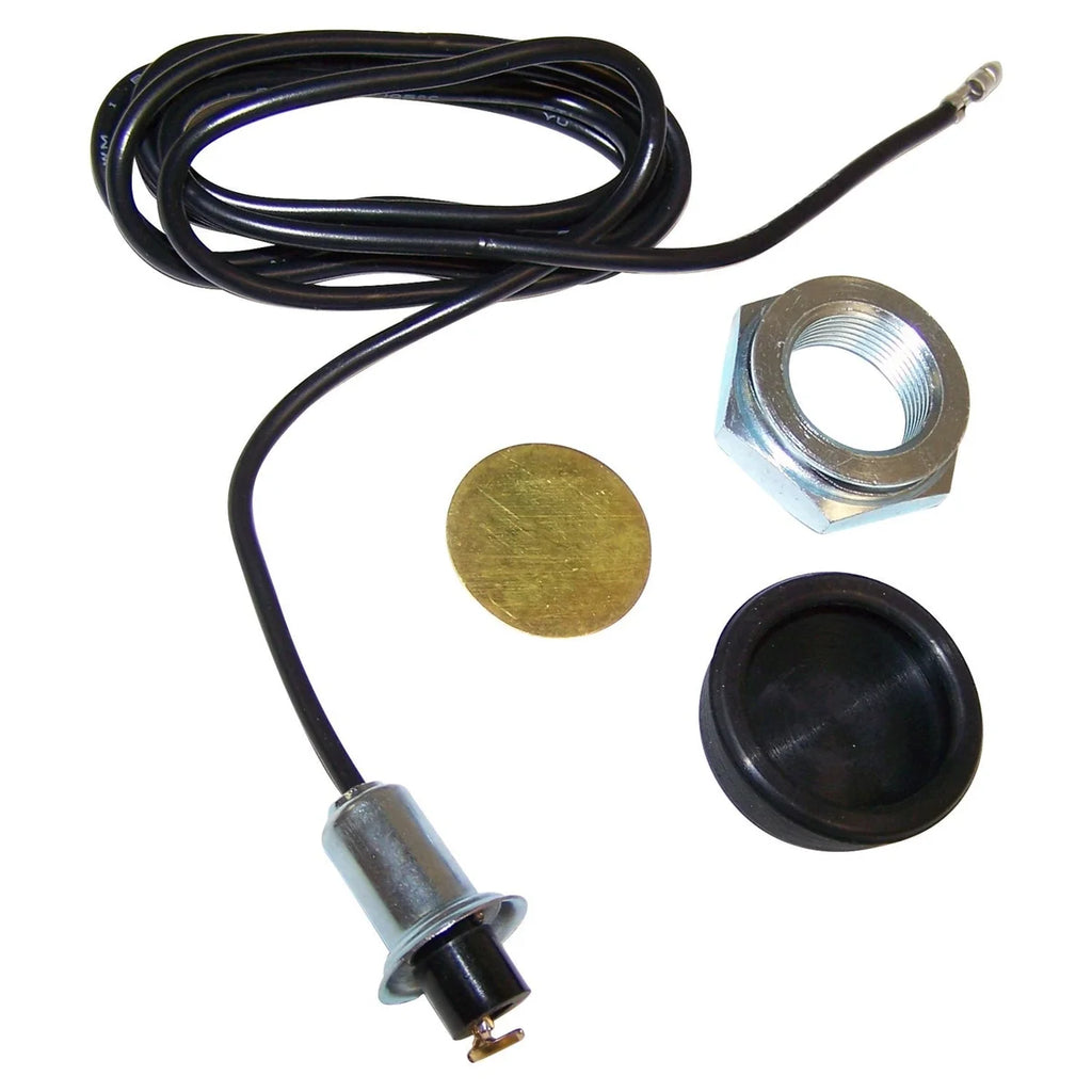 Crown Automotive Jeep Replacement 1-1/4" Horn Button Kit for 1949-1966 Jeep CJ-3A, CJ3B, CJ-5 and CJ-6 802359K - Main Prod...