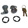 Load image into Gallery viewer, Crown Automotive Jeep Replacement 2 Door Lock Cylinders w/ 2 Keys for Misc. 1981-1990 Jeep Vehicles 8122874K2 - Main Produ...