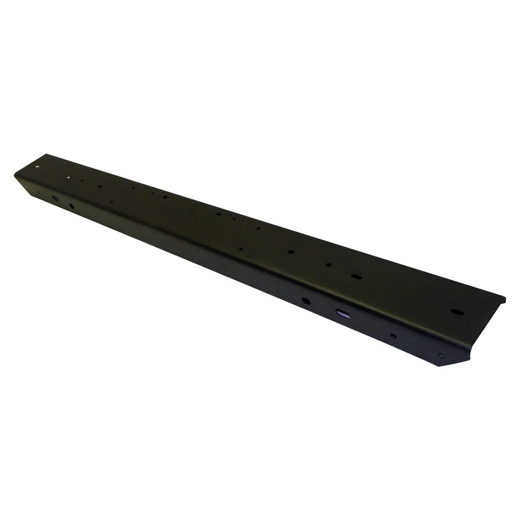 Crown Automotive Jeep Replacement Black Front Black Bumper for 1997-2006 Jeep TJ Wrangler; USA Only 5ED16T3X - Main Produc...