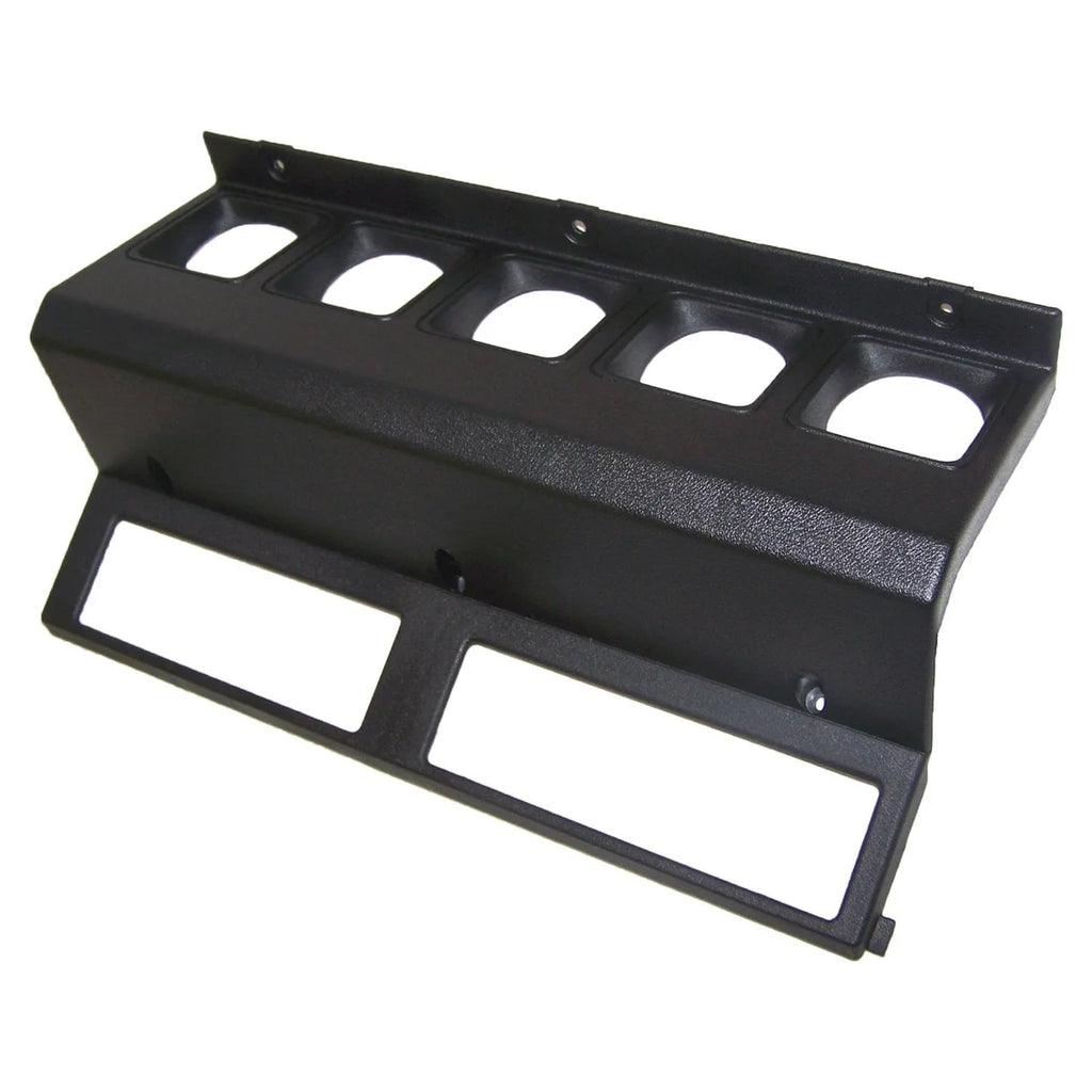 Crown Automotive Jeep Replacement Black Instrument Housing Panel for 1987-1995 Jeep YJ Wrangler 5AD88LTB