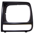 Load image into Gallery viewer, Crown Automotive Jeep Replacement Black Left Headlight Bezel for 87/01 Cherokee 55055137
