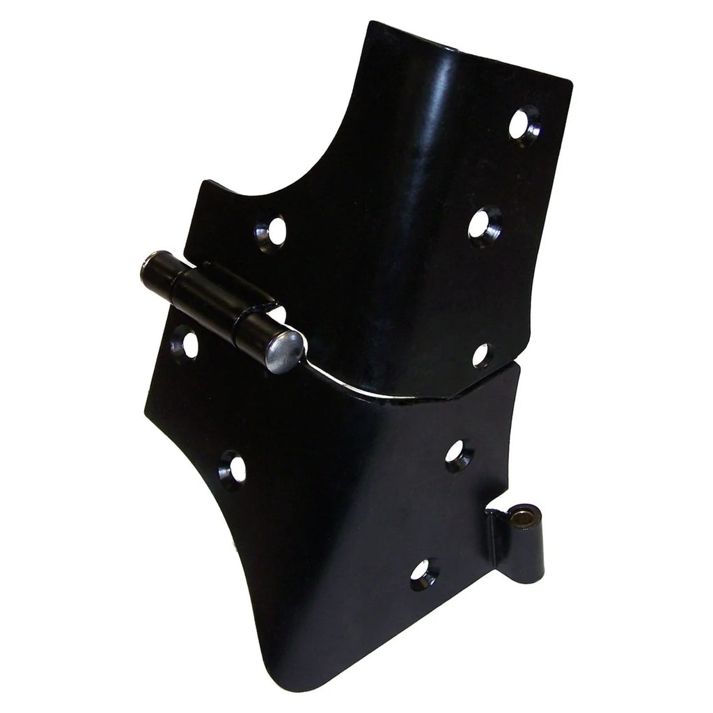 Crown Automotive Jeep Replacement Black Left Windshield Hinge for Jeep TJ Wrangler 55075703AH