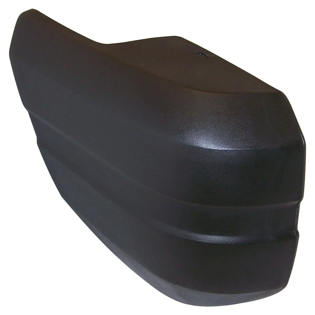 Crown Automotive Jeep Replacement Black Right Front Bumper End Cap; Clip Fastener for Various Jeep Vehicles 55234544