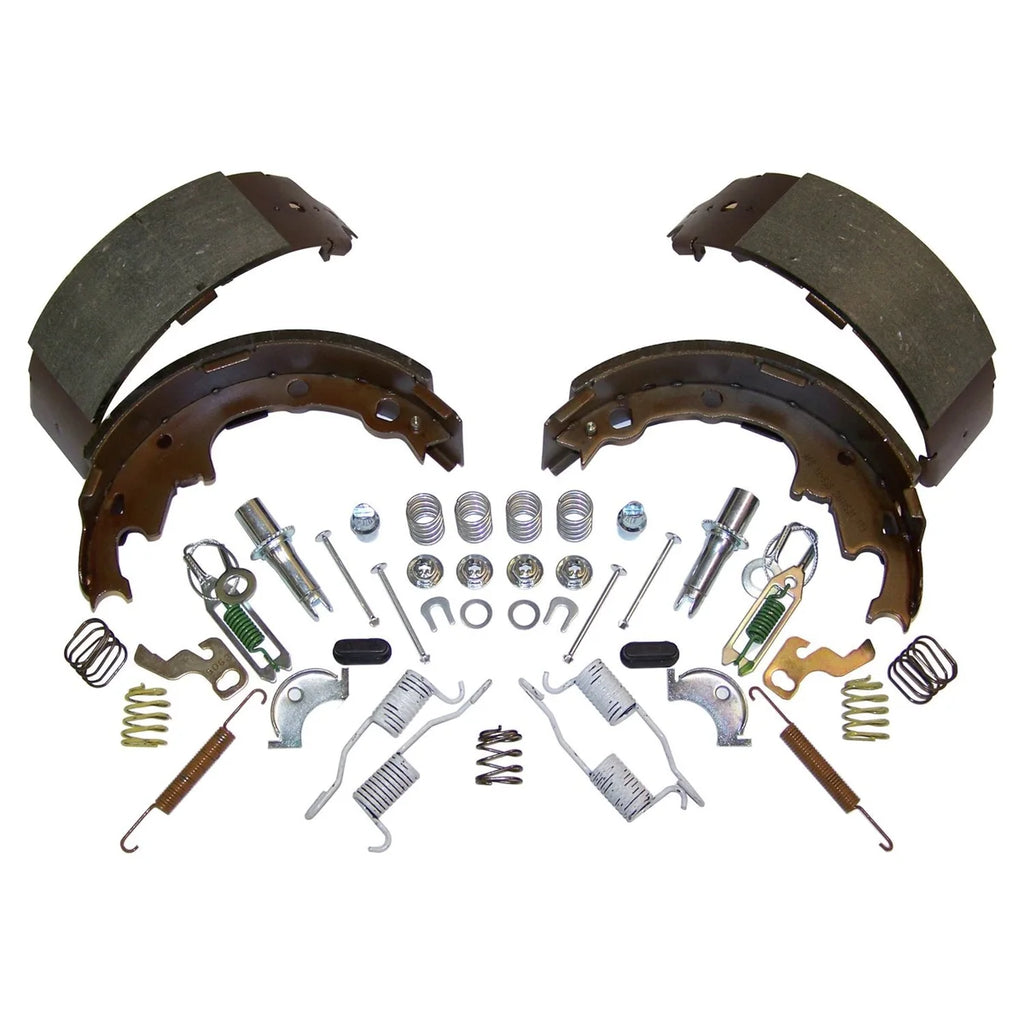 Crown Automotive Jeep Replacement Brake Shoe Service Kit, Rear, w/ 9" x 2-1/2" Rear Brakes 4723367MK