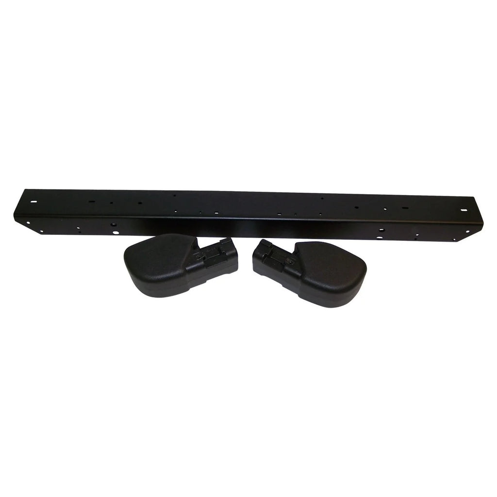 Crown Automotive Jeep Replacement Bumper Kit, Front, Black 5ED16T3XK - Main Product View