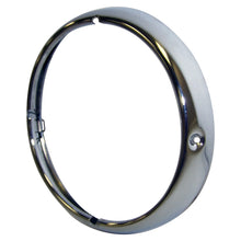 Load image into Gallery viewer, Crown Automotive Jeep Replacement Chrome Left or Right Headlight Bezel for 1946-71 Jeep &amp; Willys Vehicles J0649518