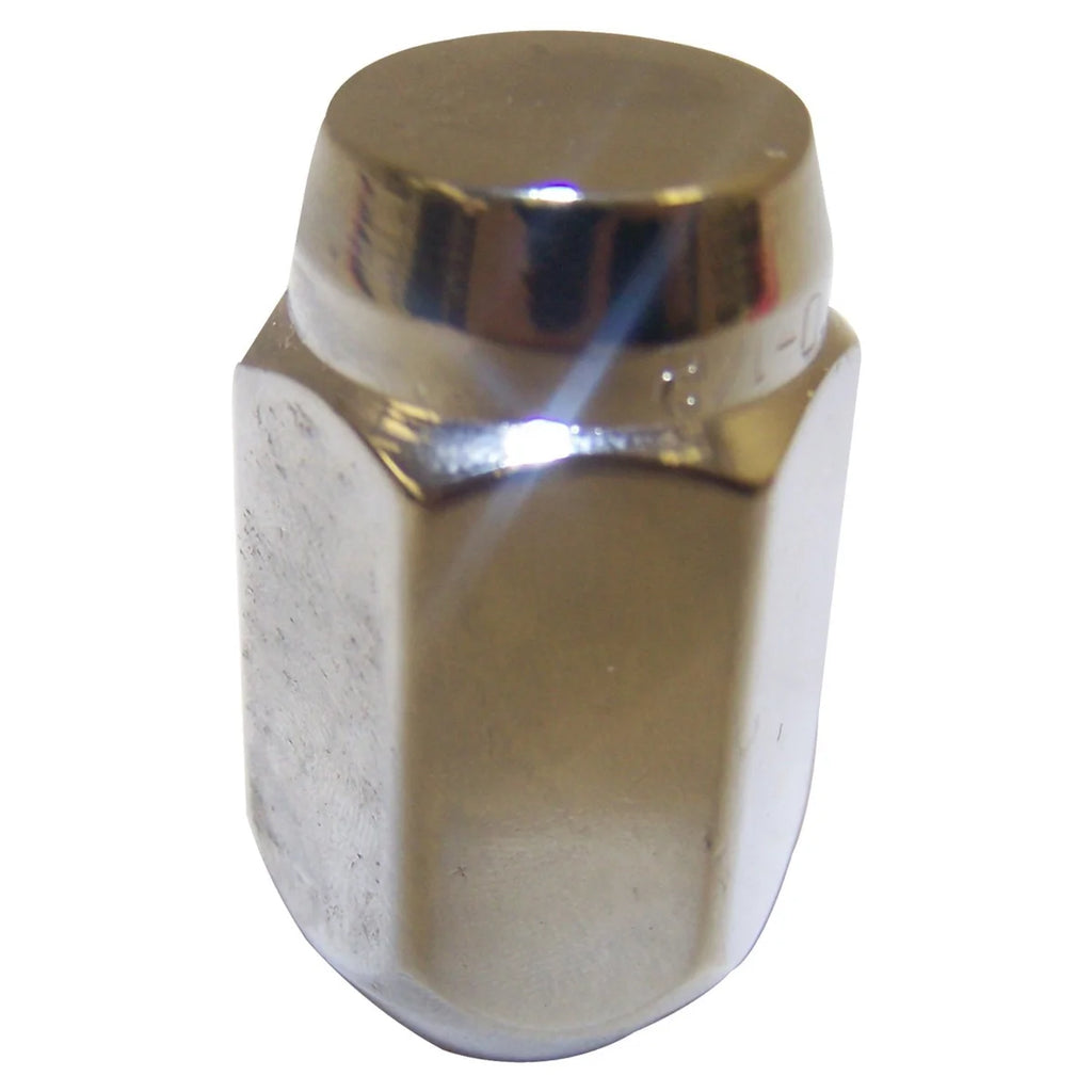 Crown Automotive Jeep Replacement Chrome Lug Nut for 1977-83 CJ-5, 7, 8; 1/2"-20 - Main Product View