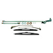 Load image into Gallery viewer, Crown Automotive Jeep Replacement Chrome Wiper Linkage Master Kit, Left &amp; Right; Includes 2 Arms &amp; 2 Blades 5453958KM
