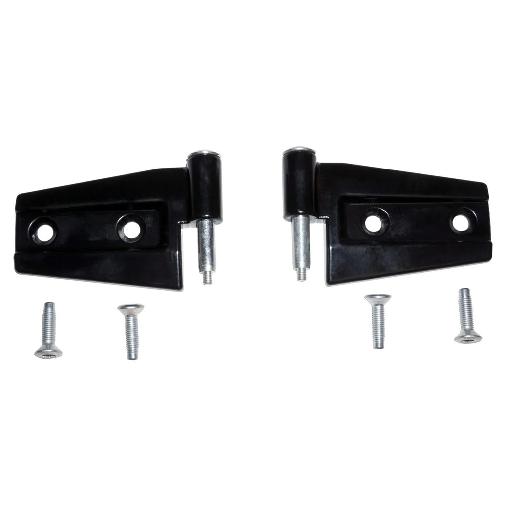 Crown Automotive Jeep Replacement Door Hinge Kit, Left & Right, Front or Rear, Upper or Lower, Black 55395384K