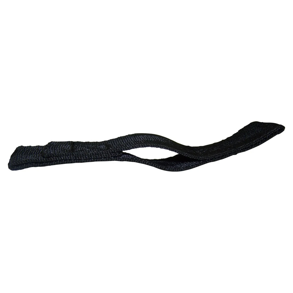 Crown Automotive Jeep Replacement Door Stop Strap for 76-86 CJ-5, CJ-7, CJ-8, 87-95 YJ, Left or Right Front, Black J5459207