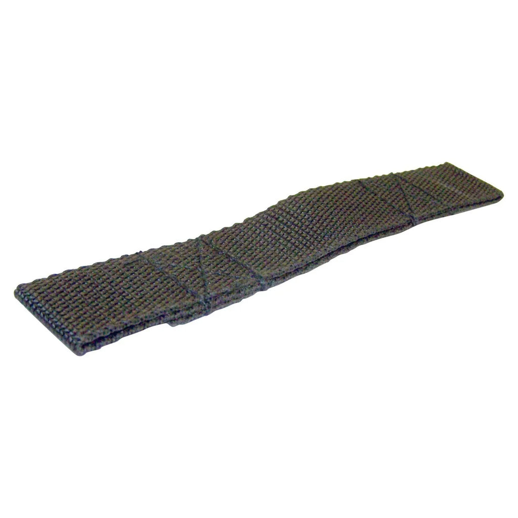 Crown Automotive Jeep Replacement Door Stop Strap, Left or Right Front, Black 55176339AC
