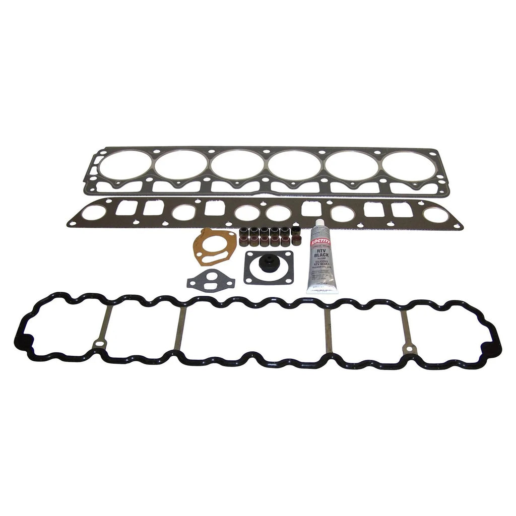 Crown Automotive Jeep Replacement Engine Cylinder Head Installation Gasket Set for Various Jeep Vehicles w/ 4.0L 4636982AD