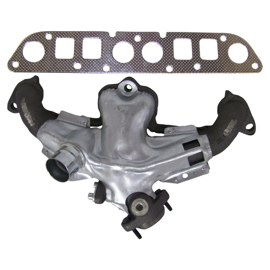 Crown Automotive Jeep Replacement Exhaust Manifold Kit for Misc. 1983-02 Jeep & Dodge Vehicles w/ 2.5L Engine 53008860K