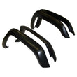 Load image into Gallery viewer, Crown Automotive Jeep Replacement Fender Flare Kit, Includes 4 Gloss Black Fender Flares and Hardware 5FWK - Main Product ...
